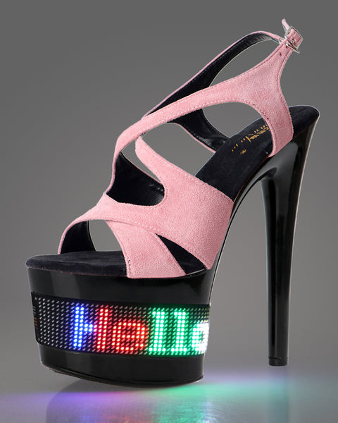 A-62 Divine Selection Led Dance Heels