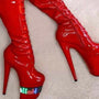 A-80 Divine Selection Knee Protector LED Boots