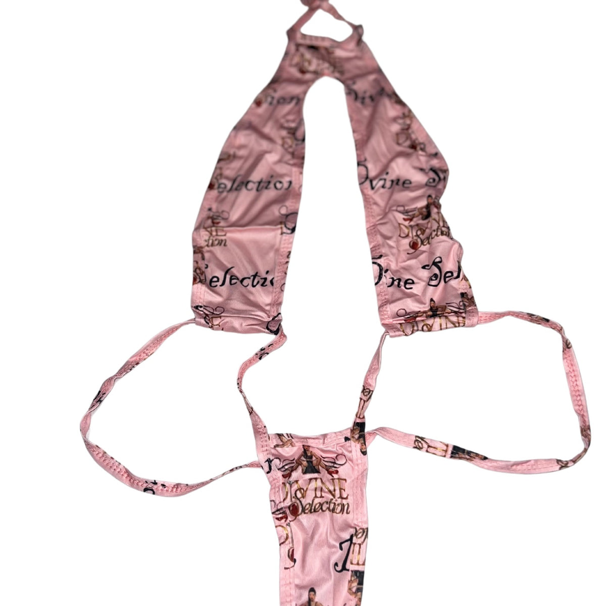 Exotic Dance Wear Oriental Pink One Piece Divine Selection
