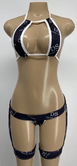 "Divine Selection" Exotic Dance Wear Two Piece Custom Dance Wear