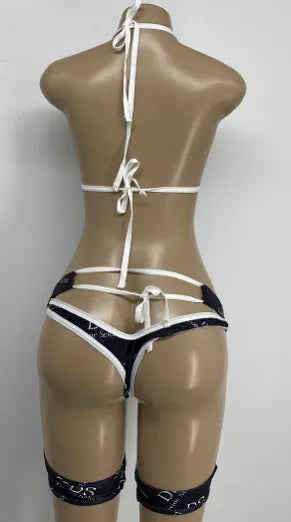 "Divine Selection" Exotic Dance Wear Two Piece Custom Dance Wear