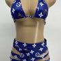 Designer-Inspired Two-Piece Dance Set