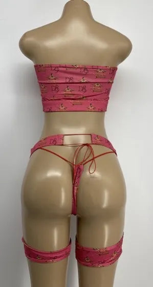 Divine Selection Exotic Dance Wear Blazing Two Piece
