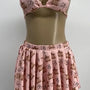 Two-Piece Dance Set with Skirt
