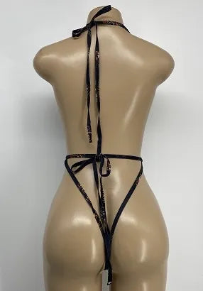 Exotic Dance Wear Obsidian One Piece Divine Selection